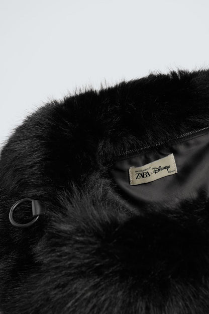 Faux Fur Clutch Bag Harry Lambert for Zara x Disney