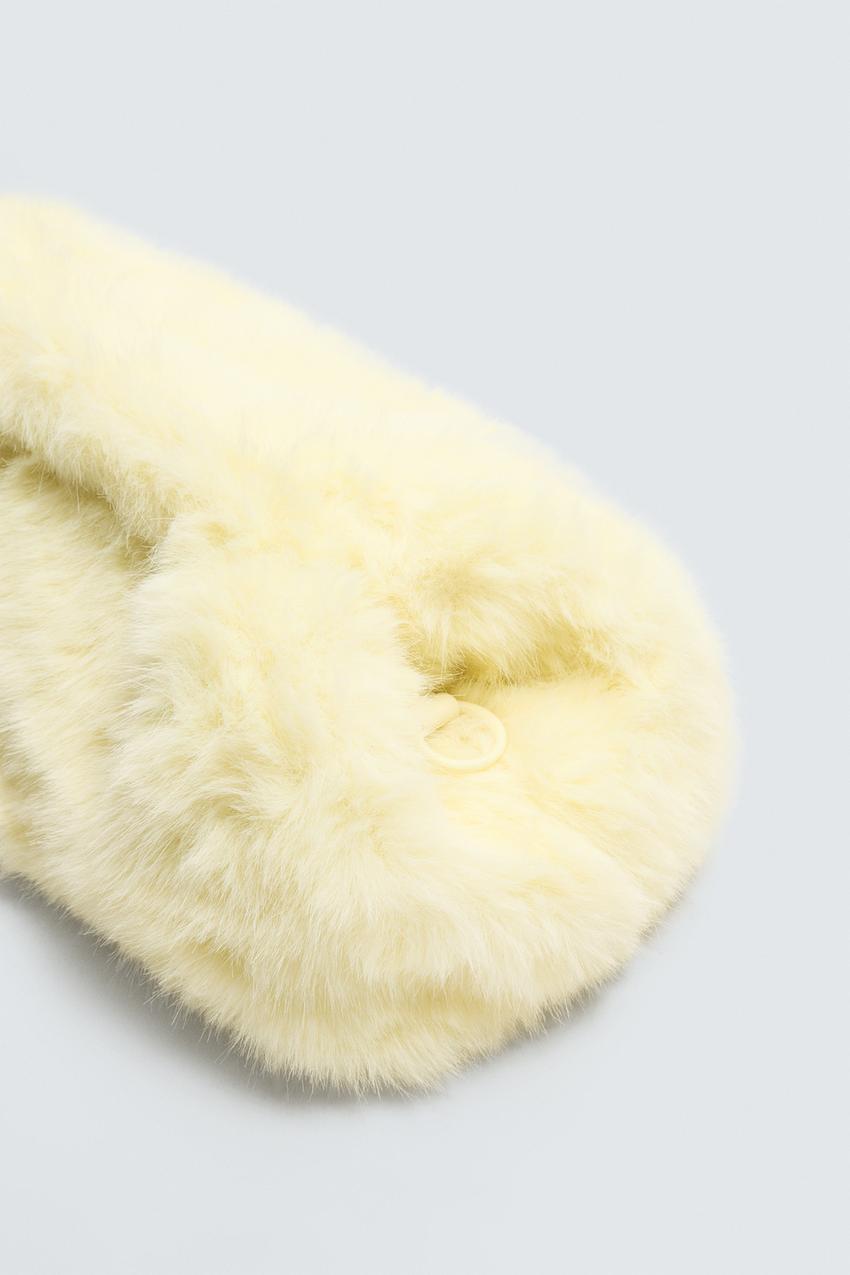 Faux Fur Clutch Bag Harry Lambert for Zara x Disney