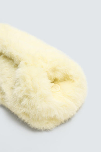 Faux Fur Clutch Bag Harry Lambert for Zara x Disney