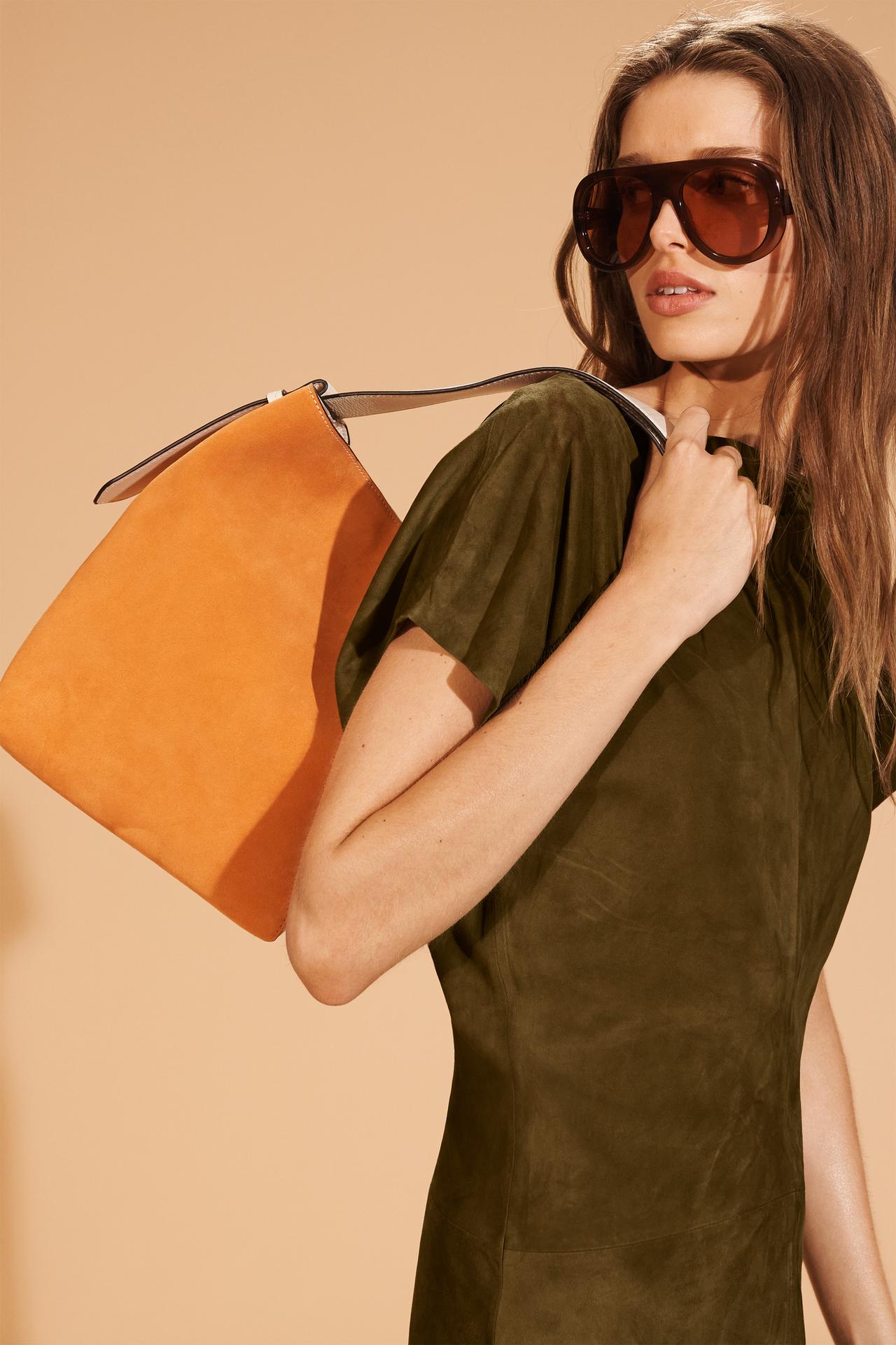 Limited Edition Suede Shopper Bag