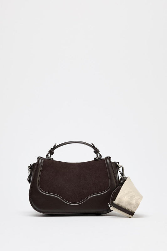 Leather crossbody bag