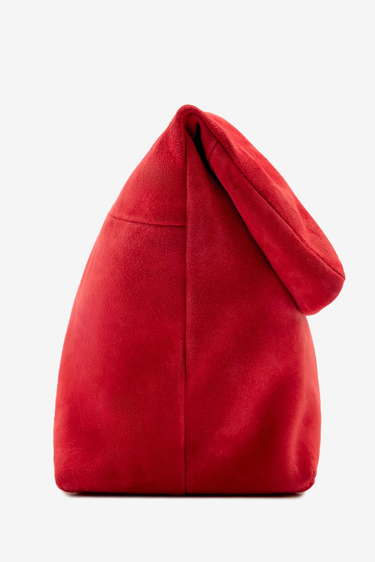 Limited Edition Split Suede Maxi Clutch