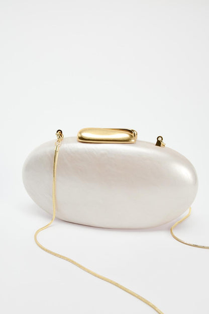 Minaudière with Golden Fastening