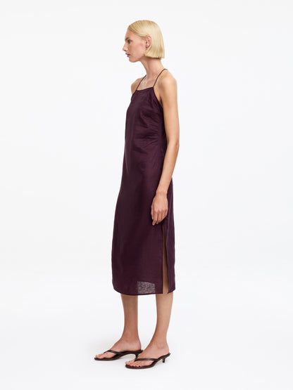 Linen Midi Dress