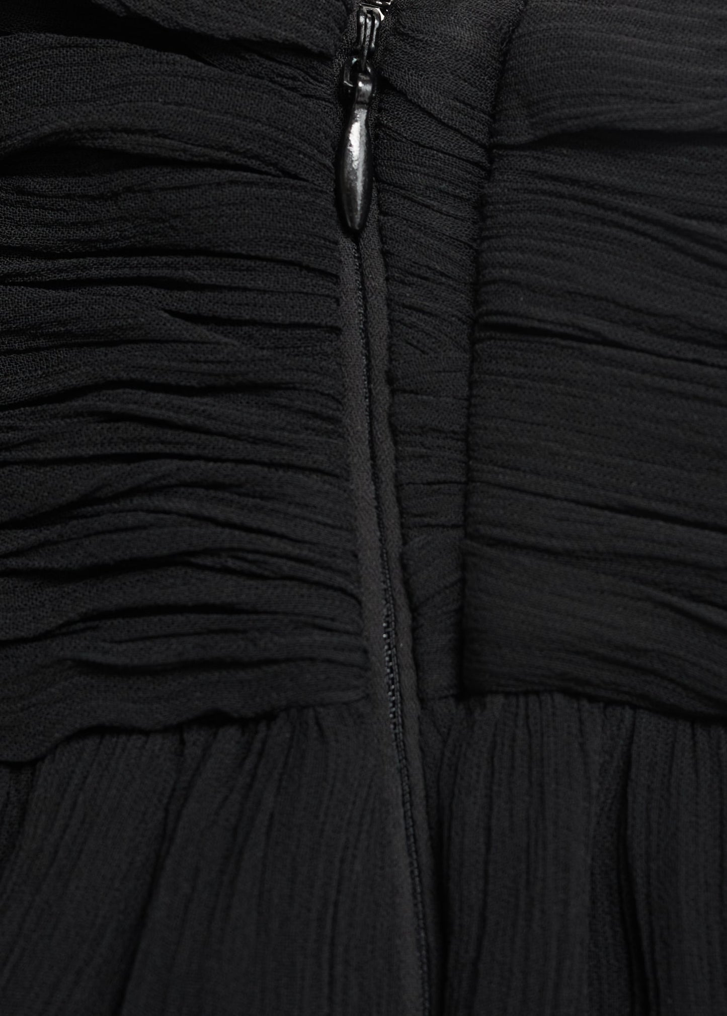 Strapless maxi-dress