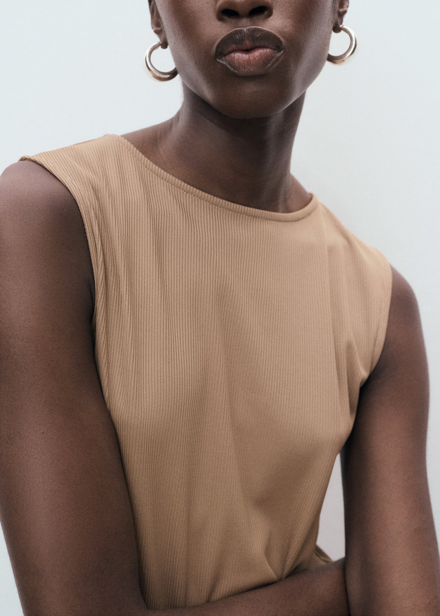 Combined pleated dress