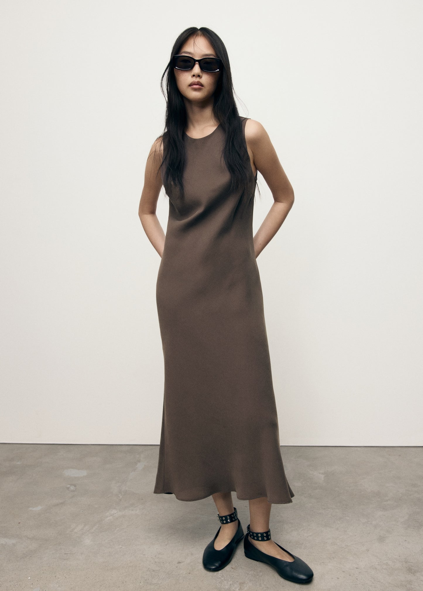 Modal midi-dress