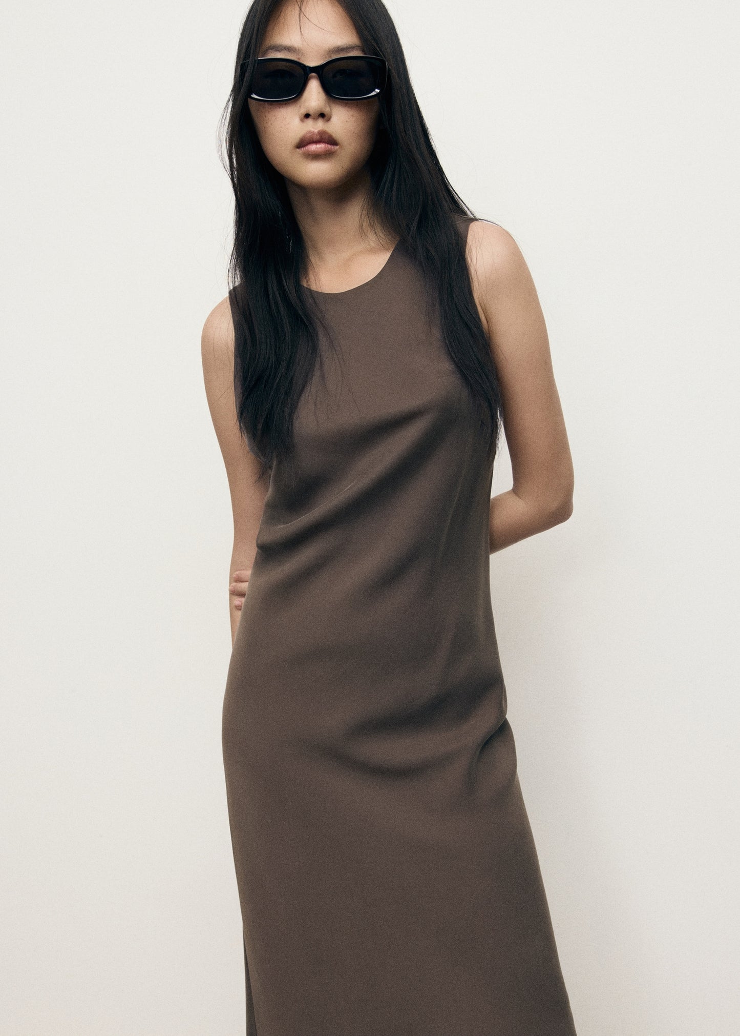 Modal midi-dress