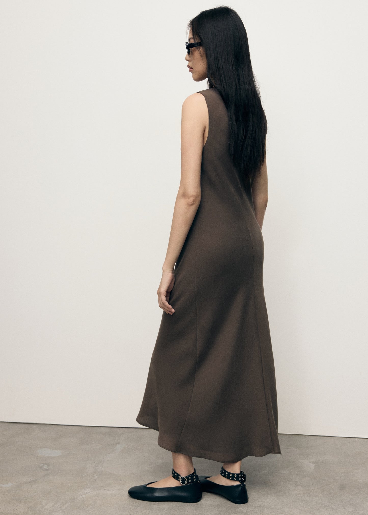 Modal midi-dress