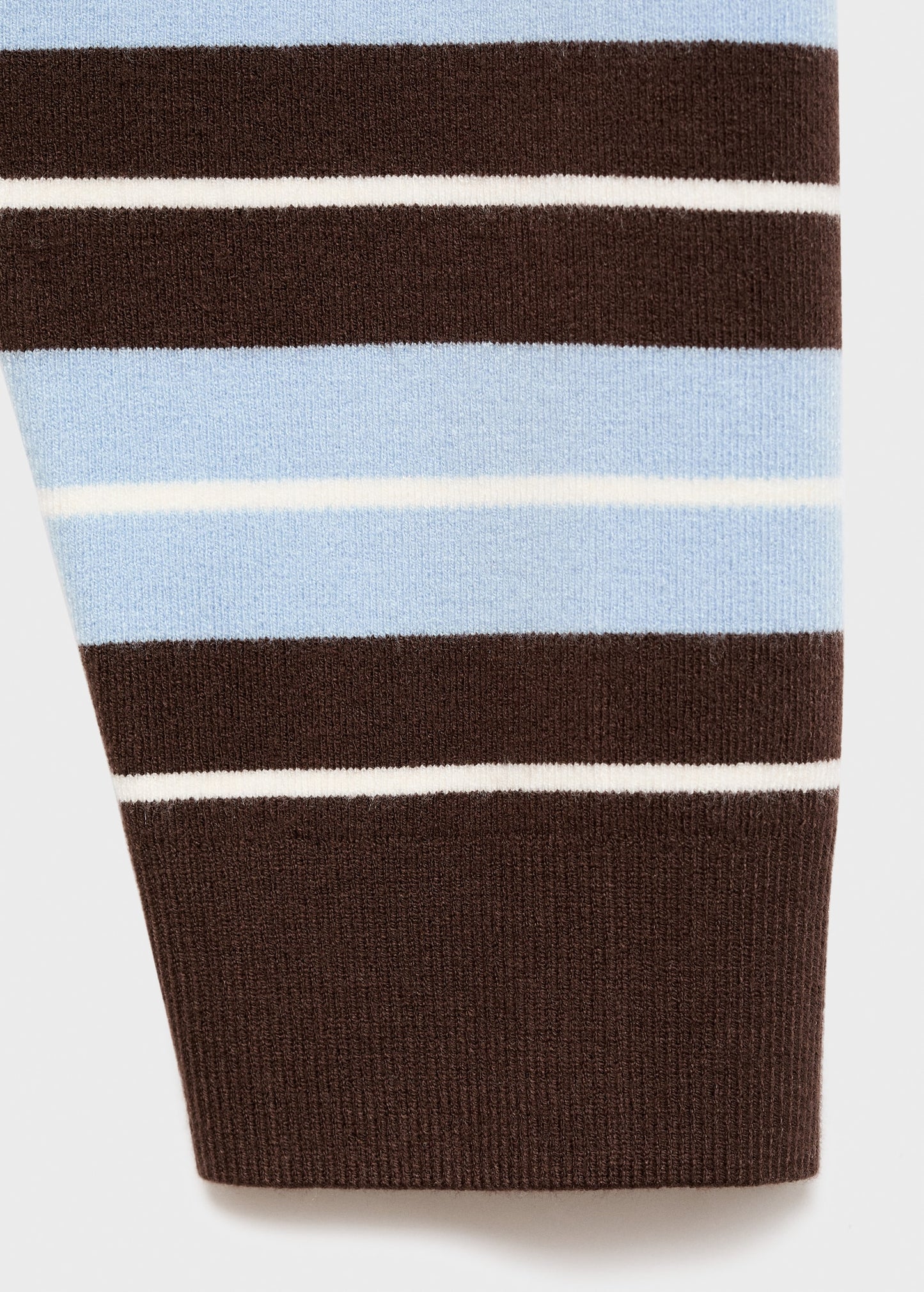 Oversized striped sweater