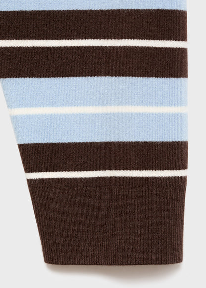 Oversized striped sweater