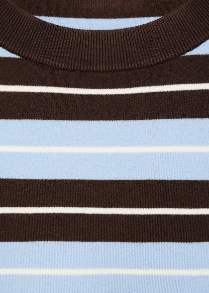 Oversized striped sweater