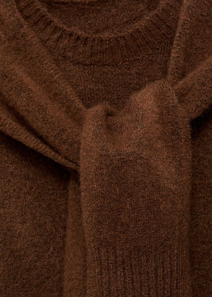 Short-sleeved combined sweater