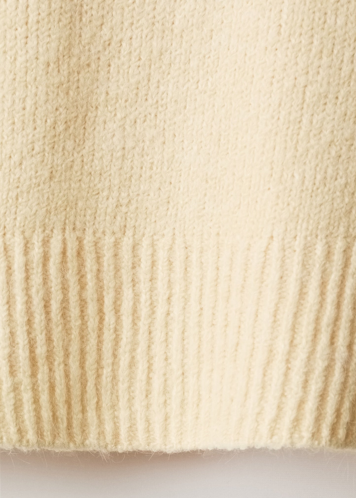 Chunky-knit sweater