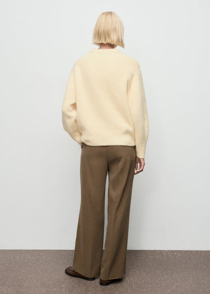 Chunky-knit sweater