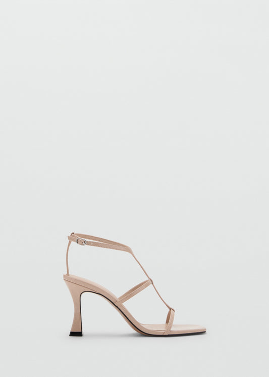 Heel strips sandals
