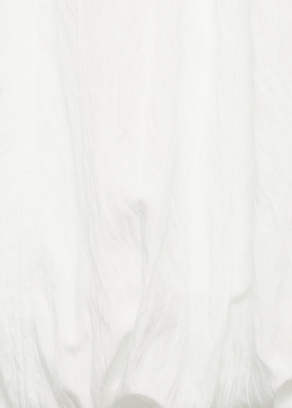 Long balloon-effect dress
