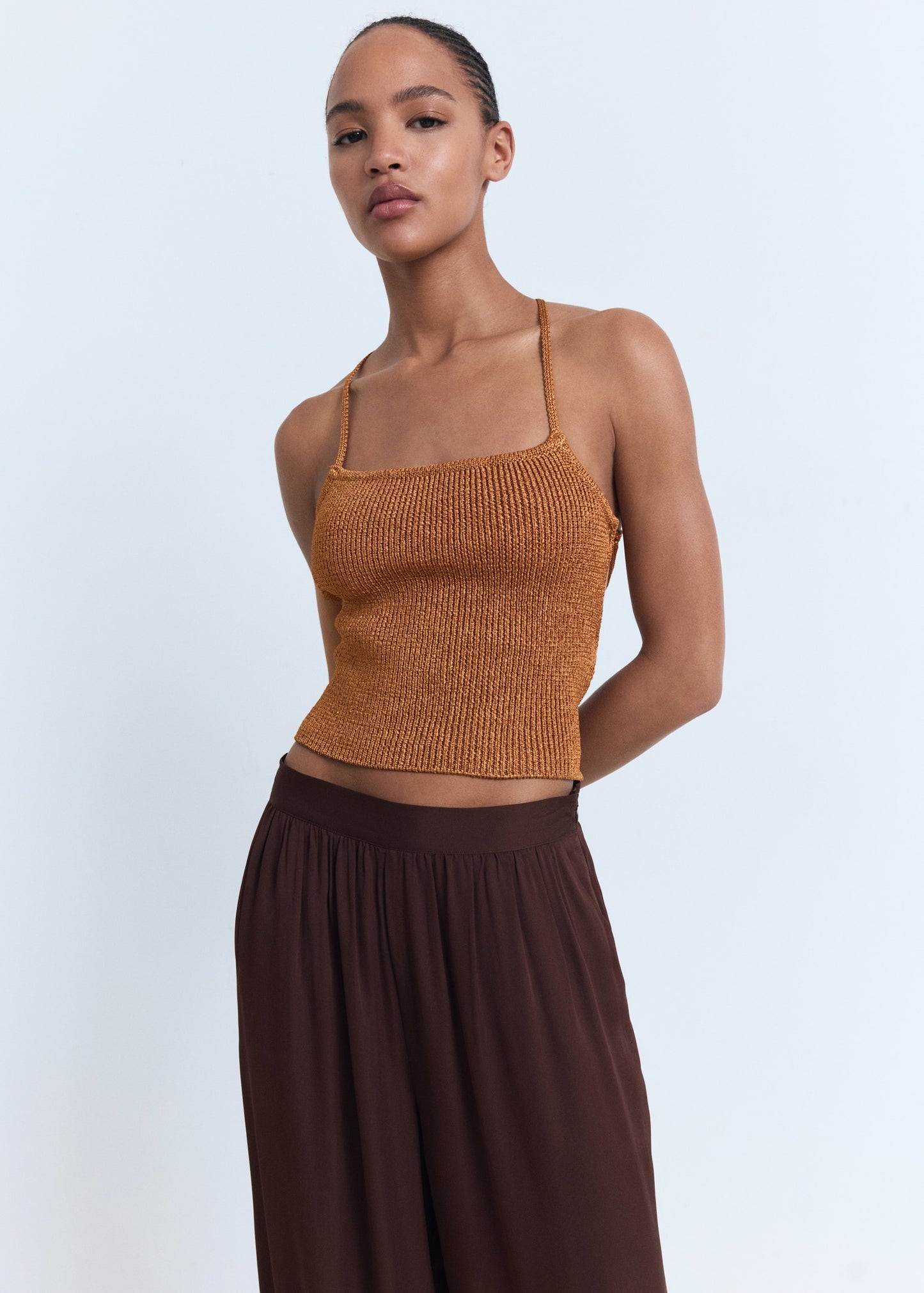 Balloon-style trousers with bows