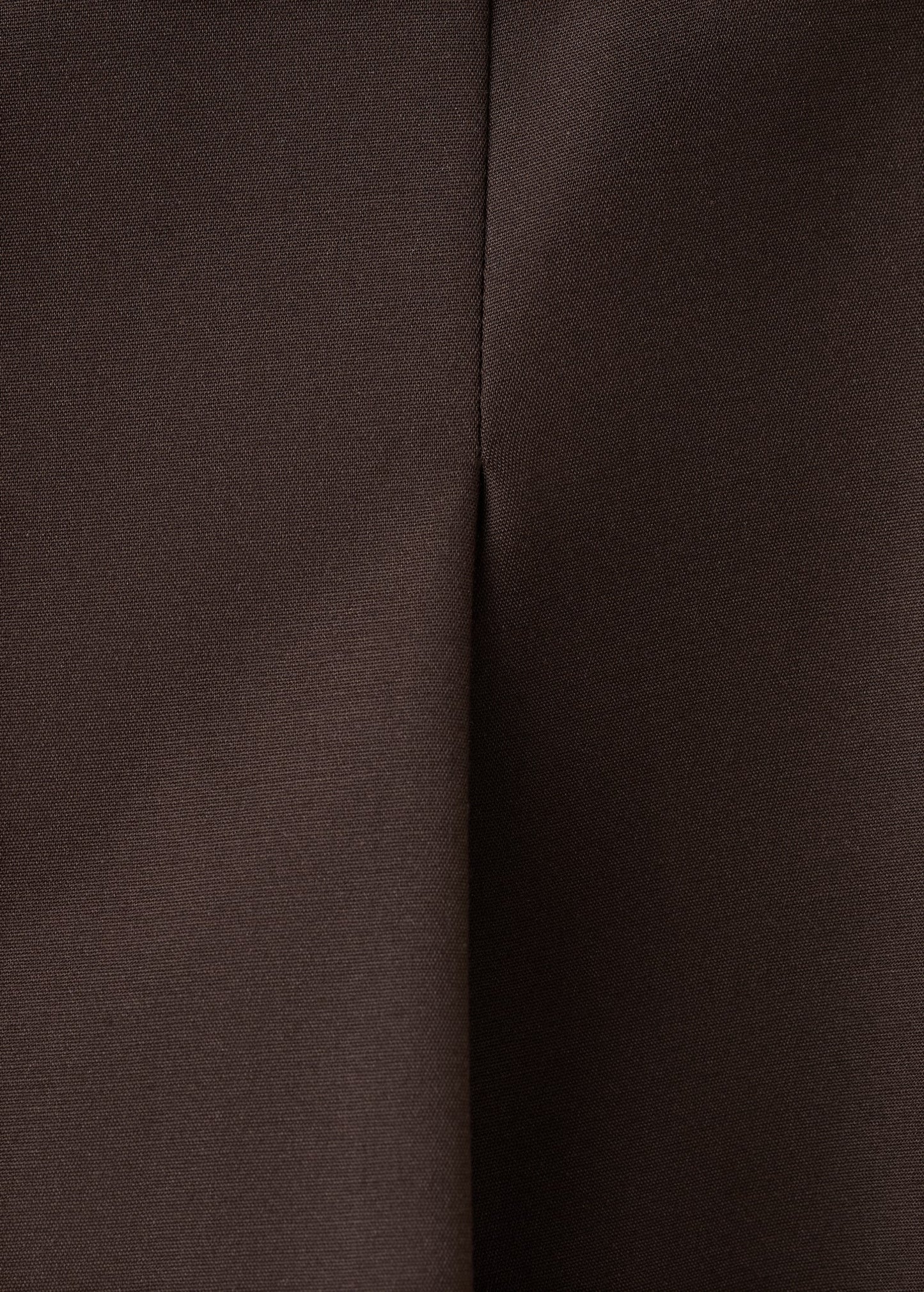 Pleated wide leg trousers