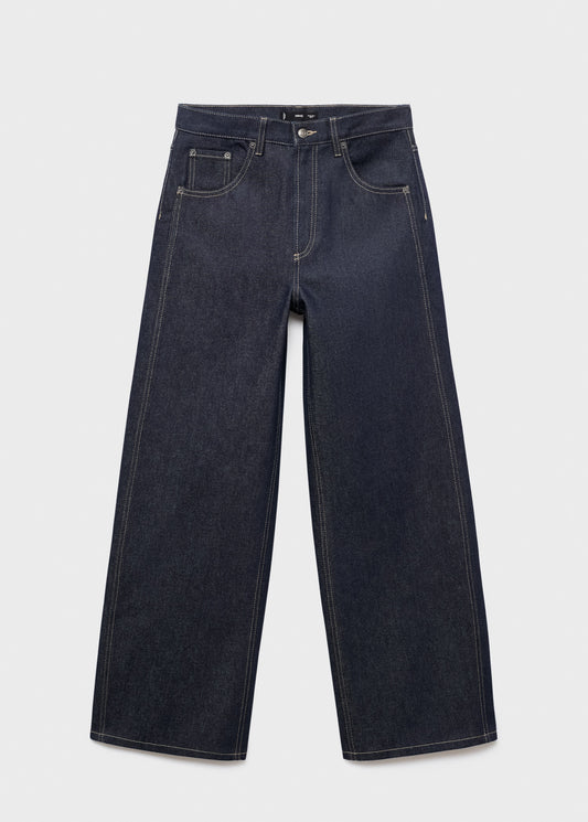 High-rise balloon jeans