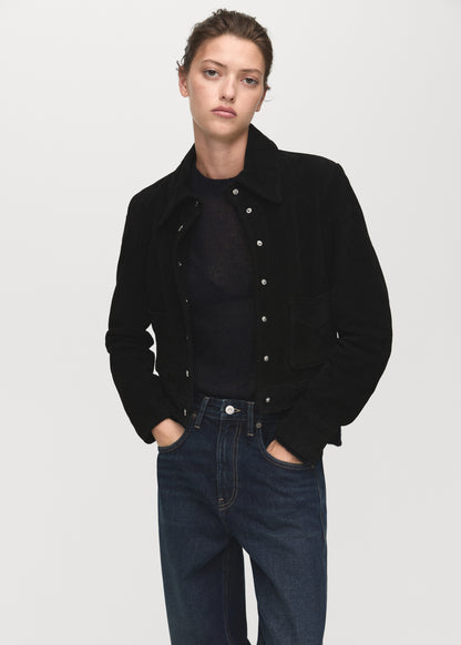 Wide-leg jeans with turn-up hem