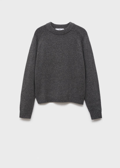 Chunky-knit wool sweater