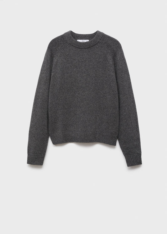 Chunky-knit wool sweater