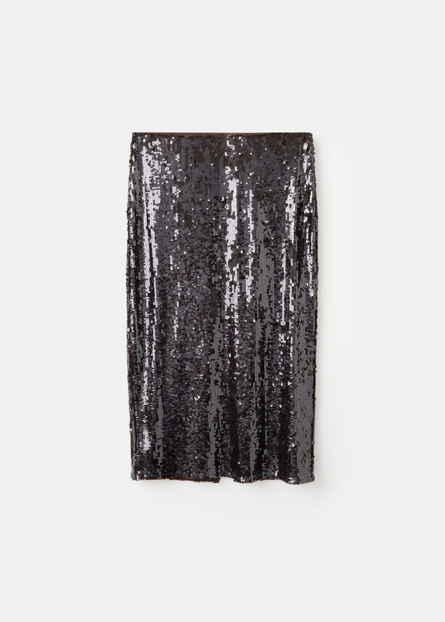 Sequin midi skirt