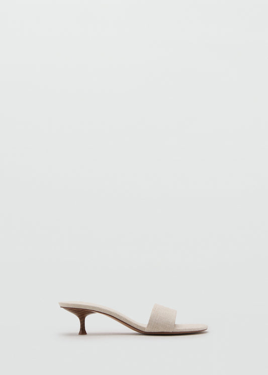 Heeled sandals
