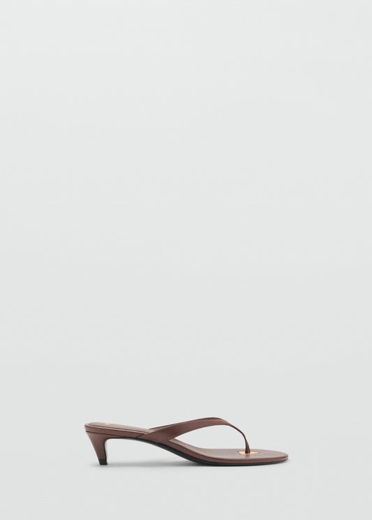 Heeled sandals