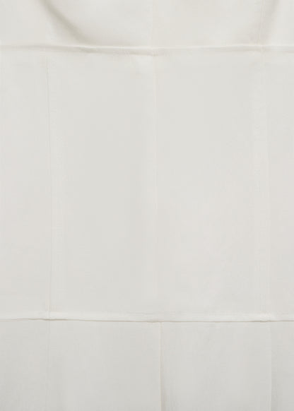V-neckline long dress