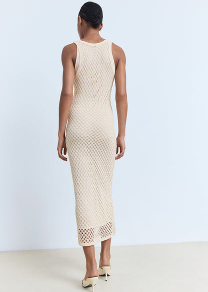 Crochet long dress