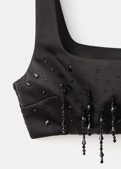 Beaded crop top