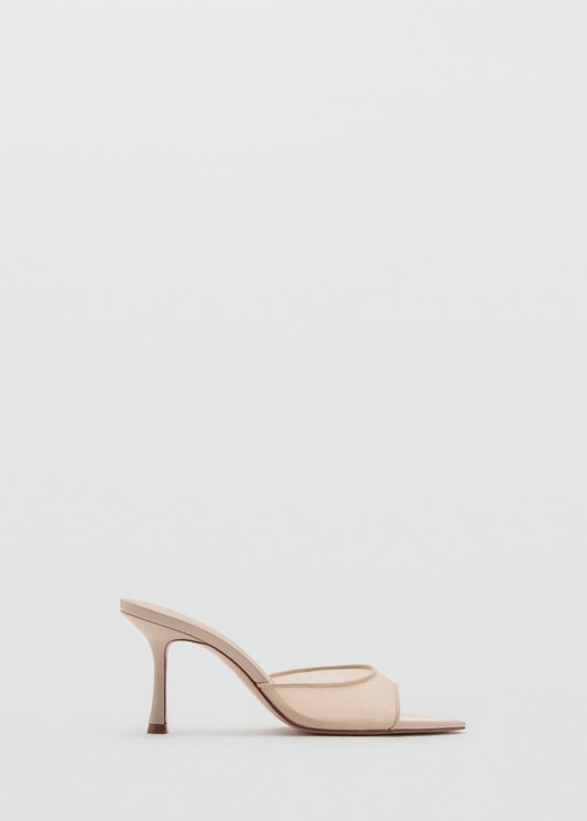 Pointed heel sandals