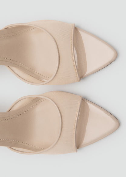 Pointed heel sandals