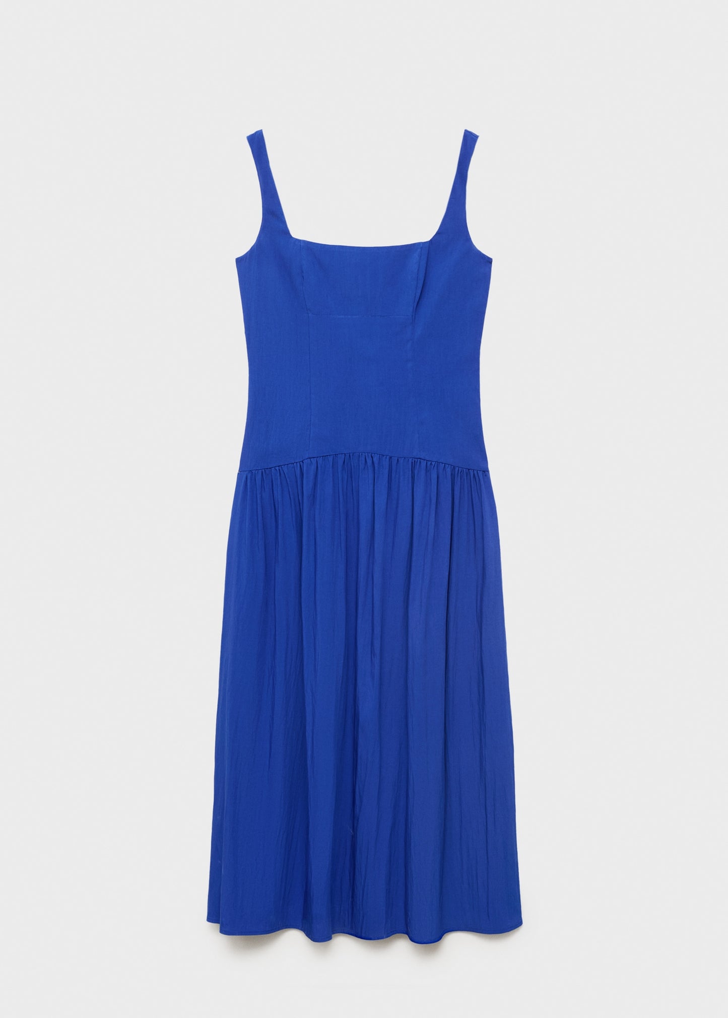 Flared cotton dress