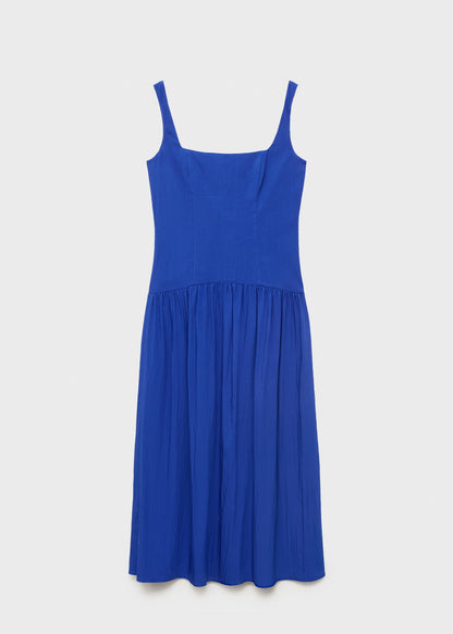 Flared cotton dress