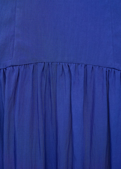 Flared cotton dress
