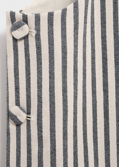 Buttons striped top
