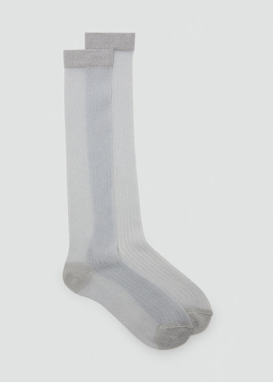 Lurex long socks