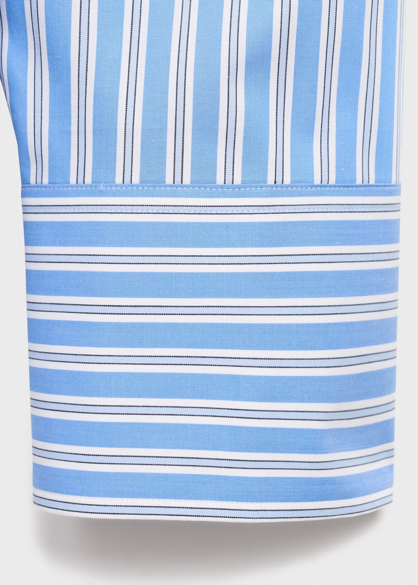 100% cotton striped shirt
