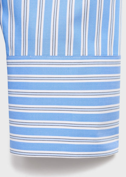 100% cotton striped shirt