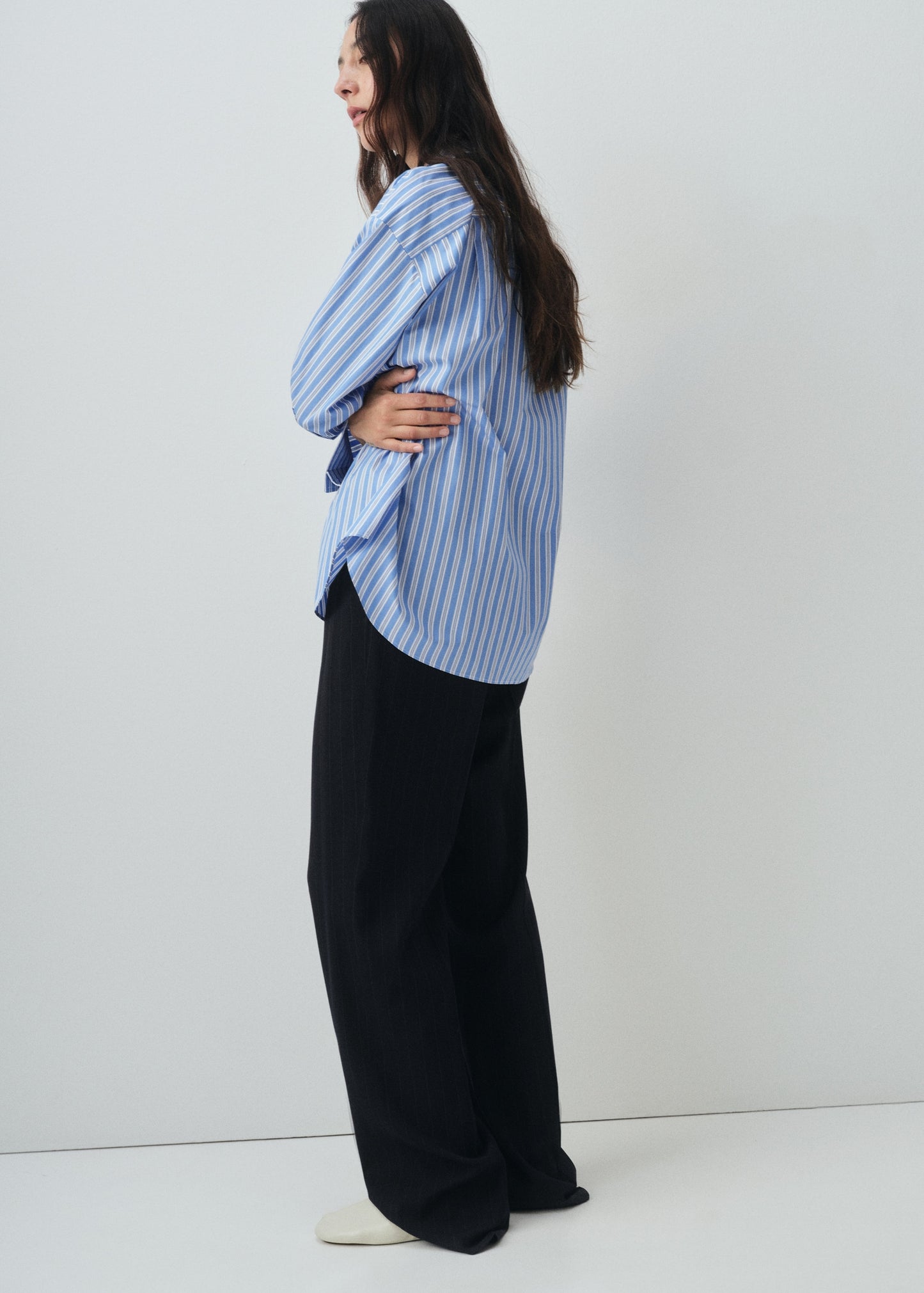 100% cotton striped shirt