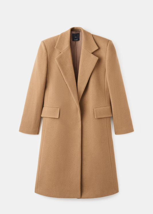 Lapels wool coat