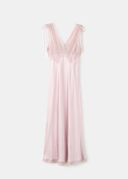 Satin camisole dress