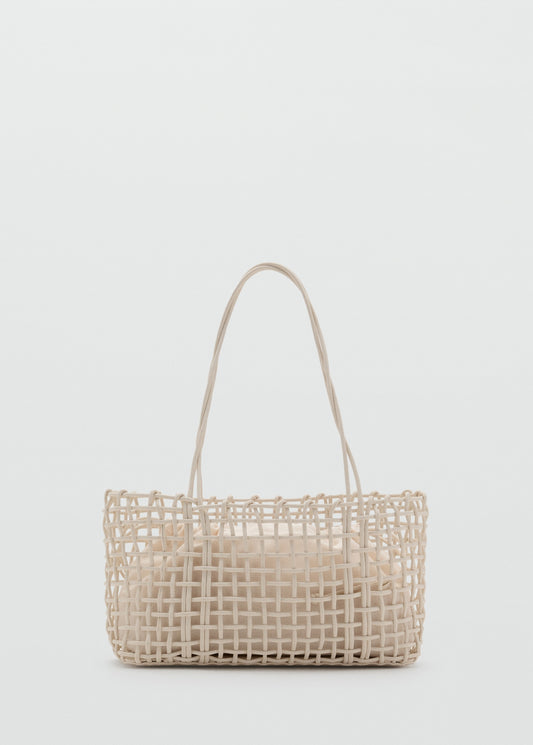 Braided shoulder bag