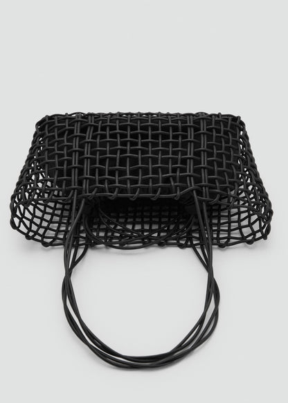 Braided shoulder bag
