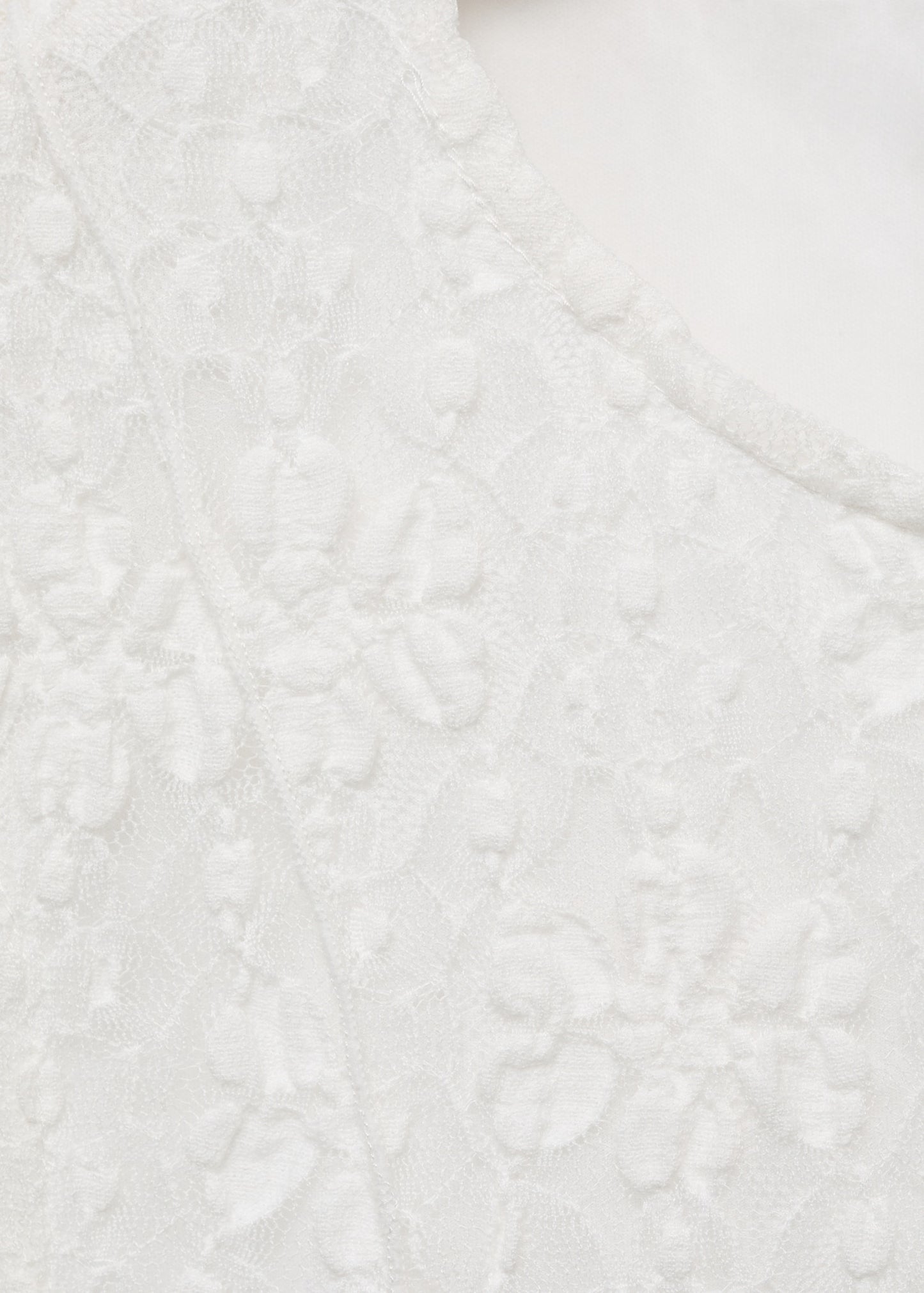 Lace strap T-shirt