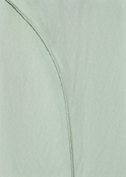 Midi-dress with stitching