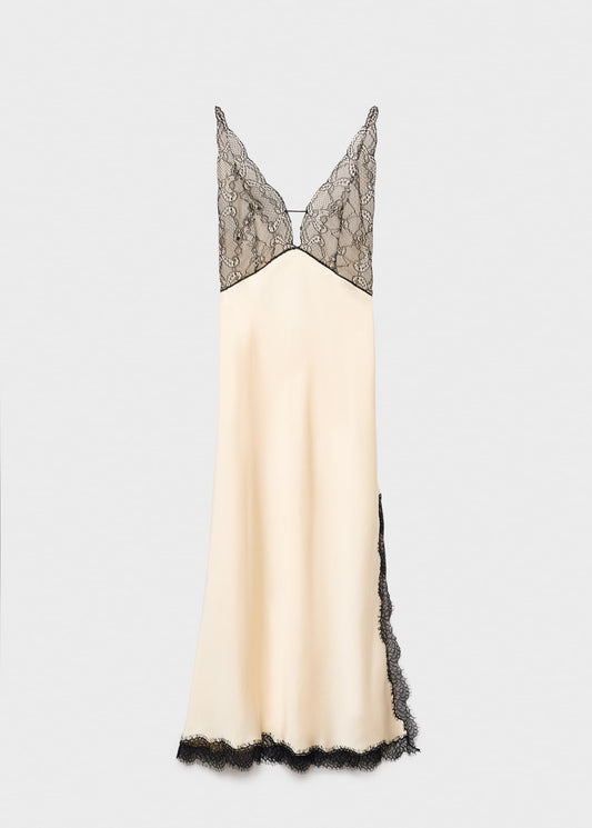 Satin camisole dress